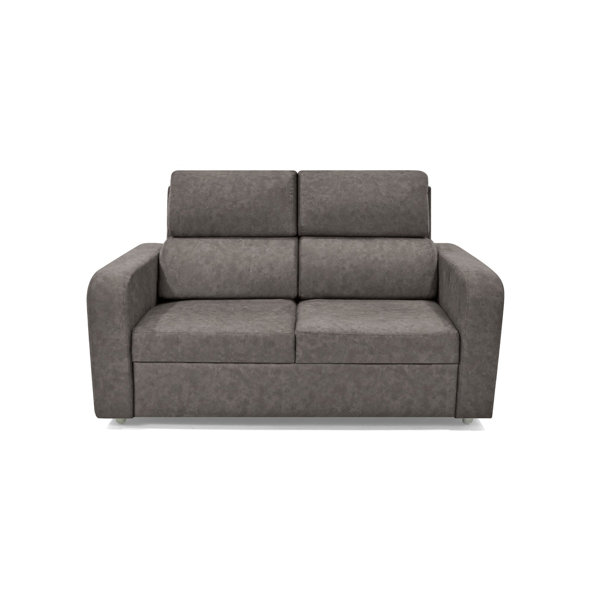 Sofá Bary Taupe 148x95cm de Dos Puestos con Apoya Brazos - SOFAS Y POLTRONAS | Bylmo