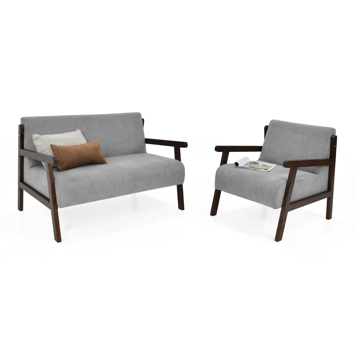 Sala Segovia Plata 116x76cm de Tres Puestos con Apoya Brazos Resistente a Rasguños - SOFAS Y POLTRONAS | Bylmo
