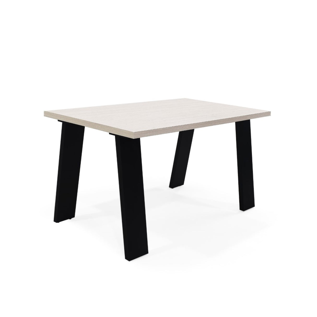 Comedor Rectangular Soho Bali y Matiz Negro 138x74cm De Seis Puestos sin Sillas - COMEDORES | Bylmo