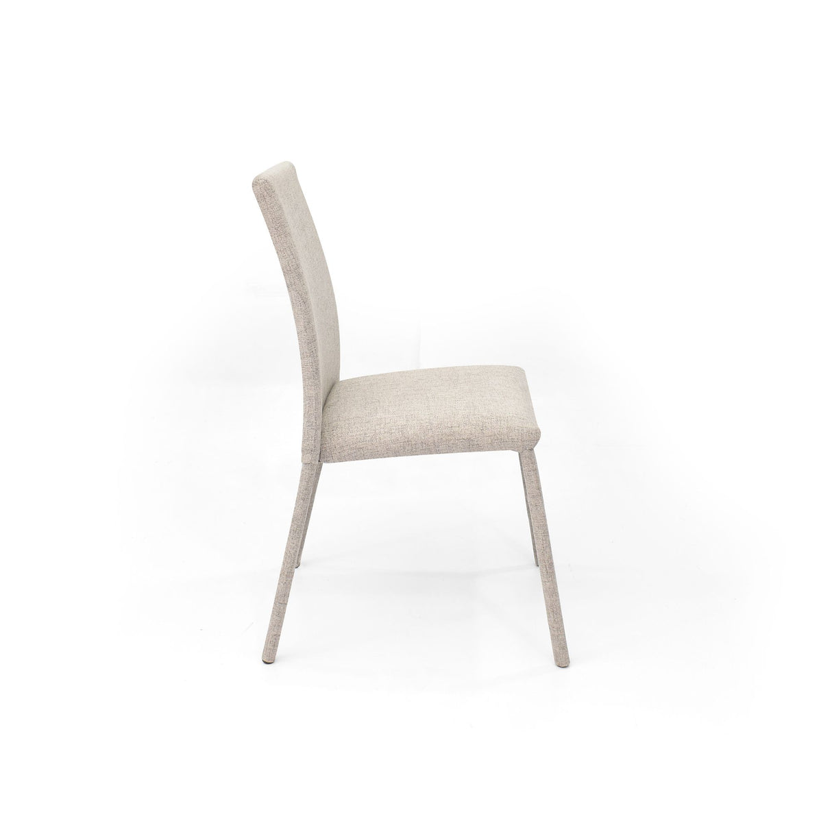 Silla de Comedor Vaduz Taupe 48x94cm con Espaldar y con Asiento Cuadrado - SILLAS Y BUTACOS | Bylmo