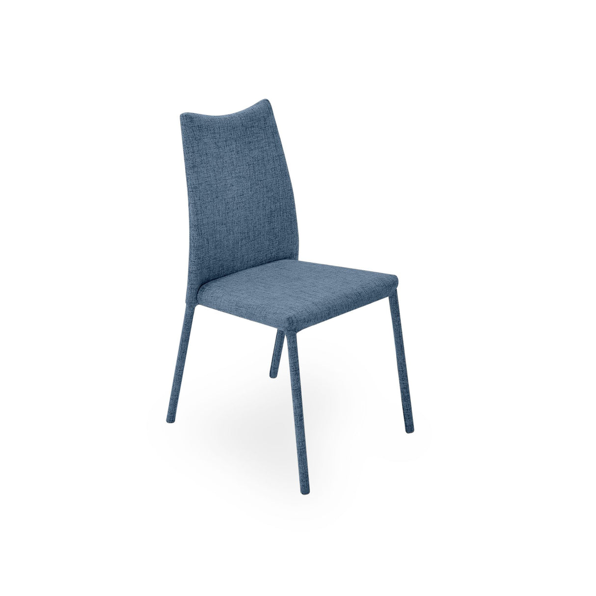 Silla de Comedor Palermo Indigo 45x94cm con Espaldar y con Asiento Cuadrado - SILLAS Y BUTACOS | Bylmo