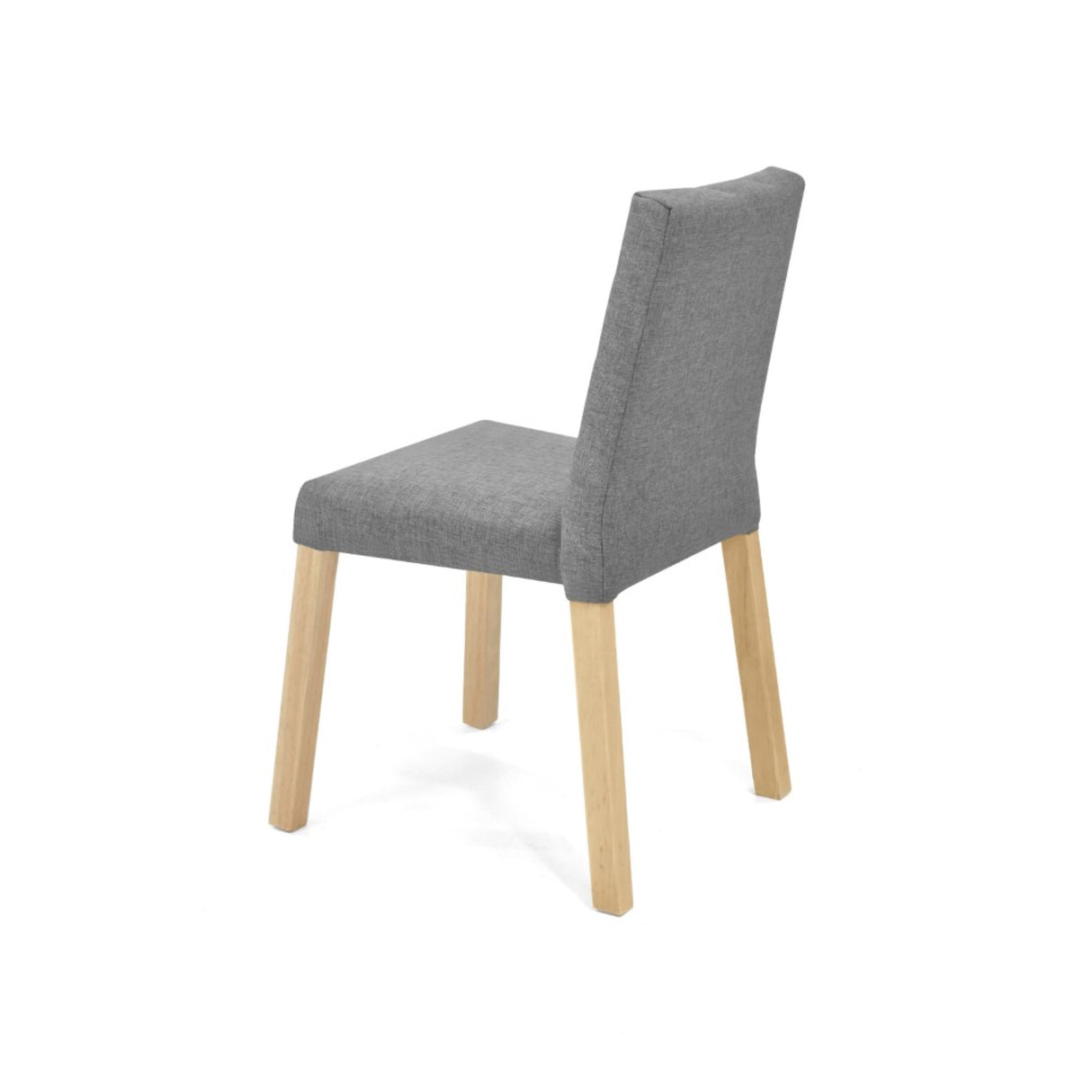 Silla de Comedor Cataluña Gris 48x87cm con Espaldar y con Asiento Cuadrado - SILLAS Y BUTACOS | Bylmo