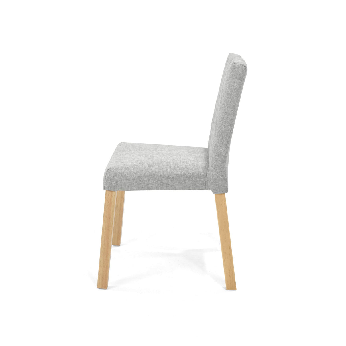 Silla de Comedor Cataluña Plata 48x87cm con Espaldar y con Asiento Cuadrado - SILLAS Y BUTACOS | Bylmo