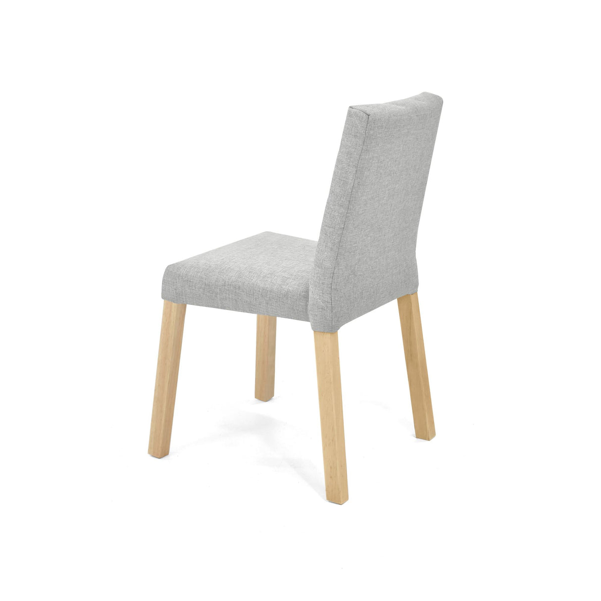Silla de Comedor Cataluña Plata 48x87cm con Espaldar y con Asiento Cuadrado - SILLAS Y BUTACOS | Bylmo