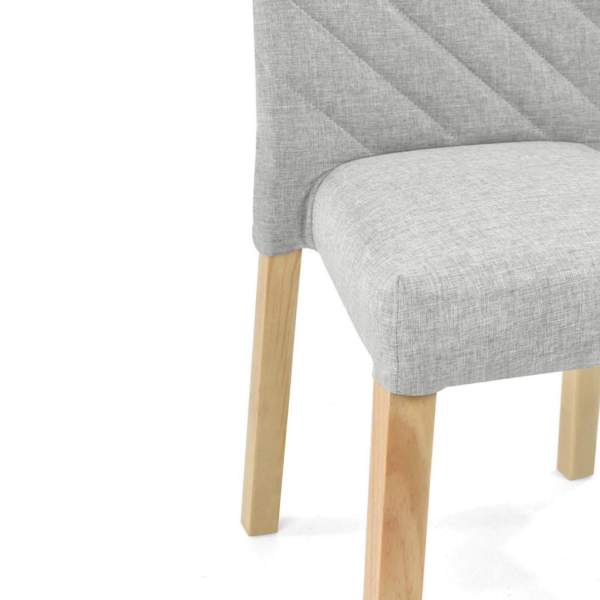 Silla de Comedor Cataluña Plata 48x87cm con Espaldar y con Asiento Cuadrado - SILLAS Y BUTACOS | Bylmo