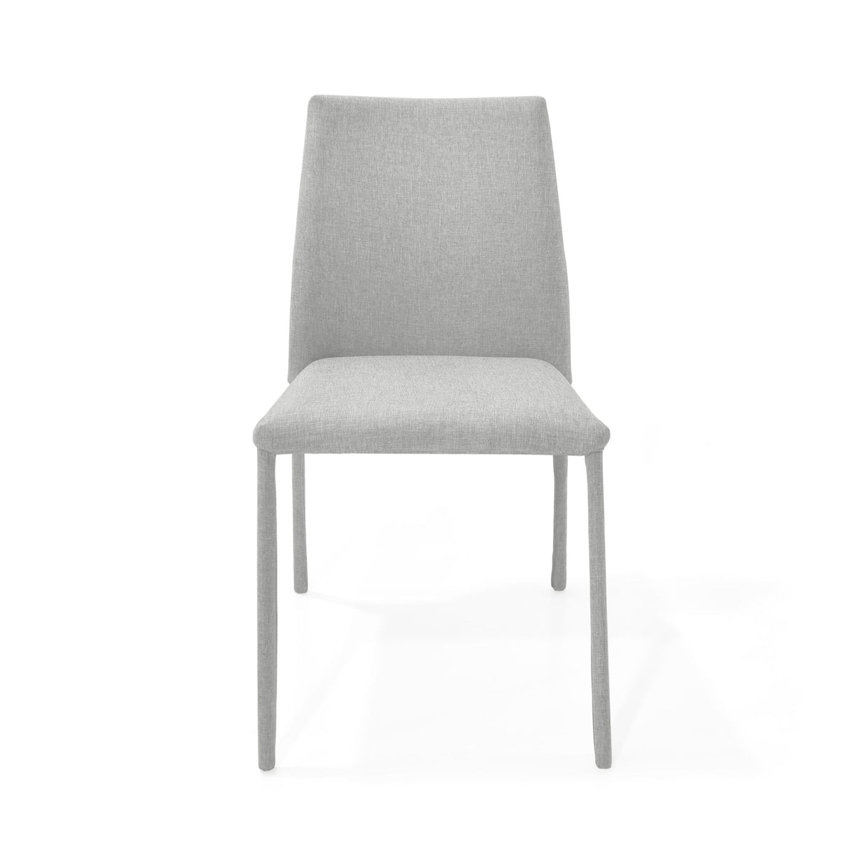 Silla de Comedor Yaren Plata 47x83cm con Espaldar y con Asiento Cuadradro - SILLAS Y BUTACOS | Bylmo