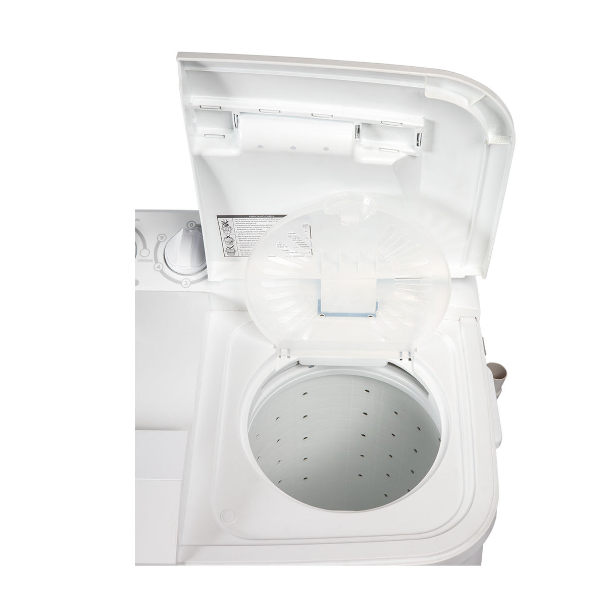 Lavadora Semiautomática Blanco 76.1x88.5cm con Capacidad hasta 7 Kg en Lavado y 4 Kg en Centrifugado - LAVADORAS Y SECADORAS | Bylmo