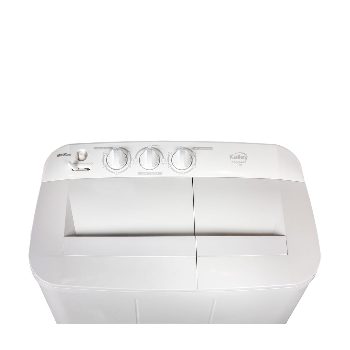 Lavadora Semiautomática Blanco 76.1x88.5cm con Capacidad hasta 7 Kg en Lavado y 4 Kg en Centrifugado - LAVADORAS Y SECADORAS | Bylmo