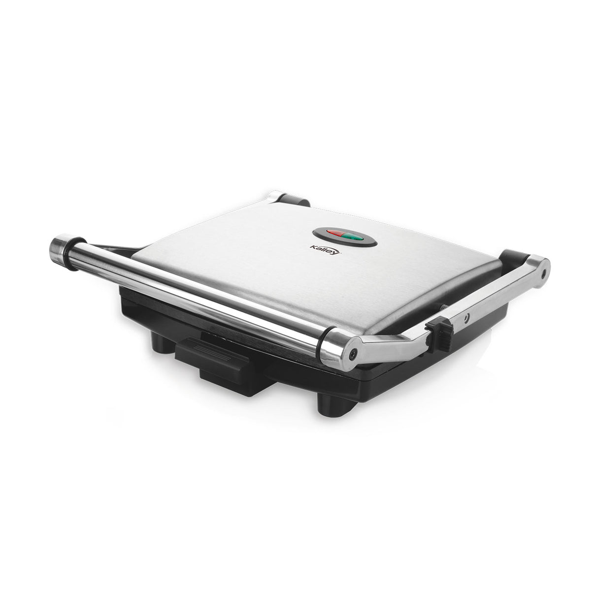 Asador Electrico Negro y Plateado de Acero Inoxidable 57x37.2cm Portable - ASADORES | Bylmo