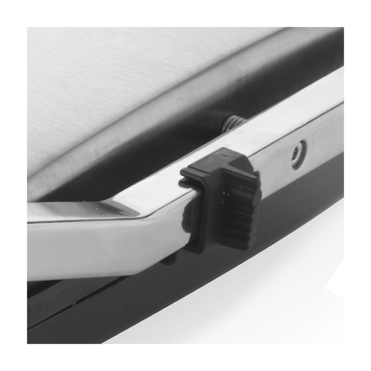 Asador Electrico Negro y Plateado de Acero Inoxidable 57x37.2cm Portable - ASADORES | Bylmo