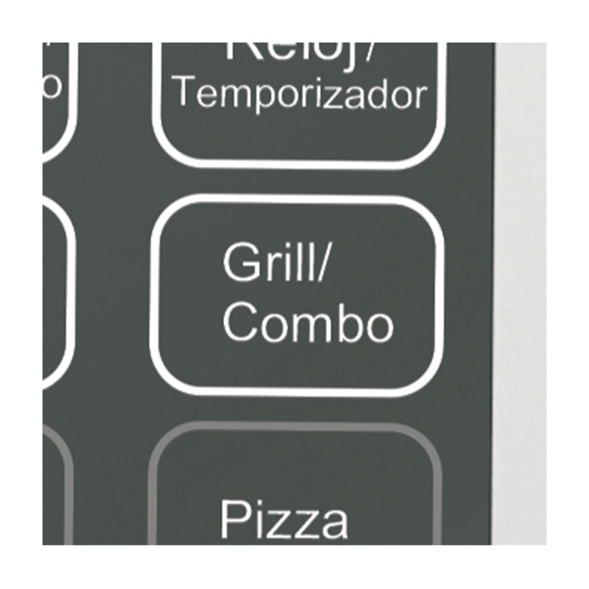 Horno Microondas Gris 48.5x29.3cm Para 25 Litros con Siete Funciones - HORNOS MICROONDAS | Bylmo