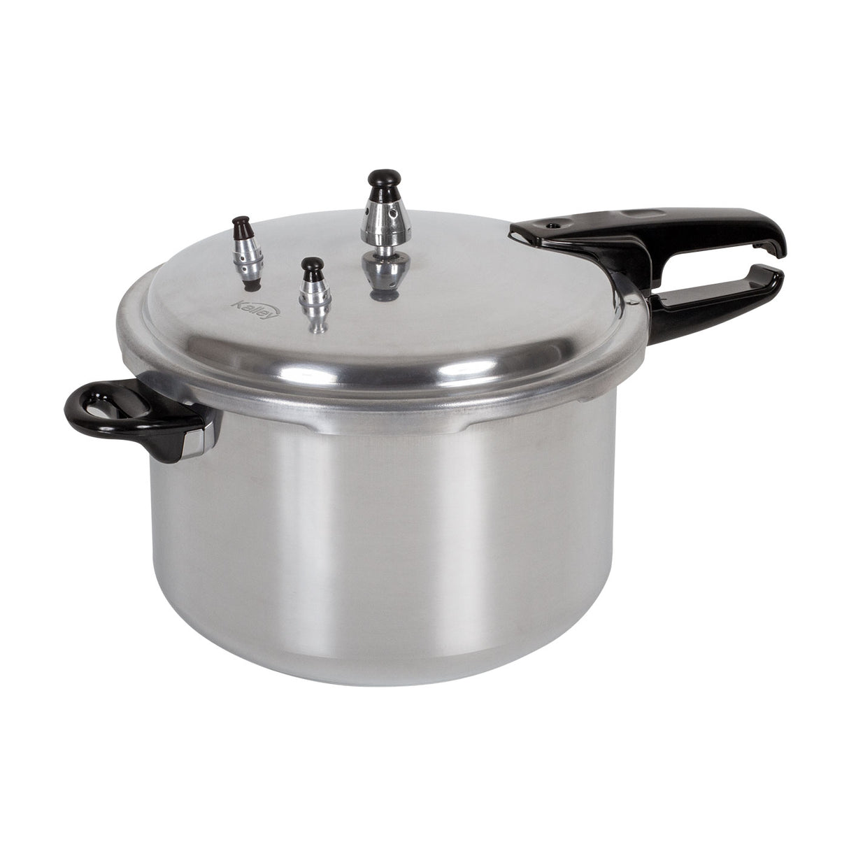 Olla de Presión Plateado De Aluminio 49.5x25.6cm de 11 Litros sin Revestimiento - OLLAS Y SARTENES | Bylmo