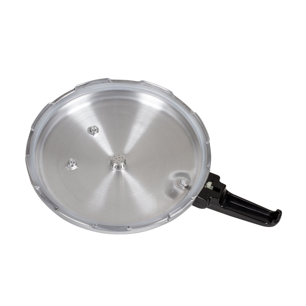 Olla de Presión Plateado De Aluminio 49.5x25.6cm de 11 Litros sin Revestimiento - OLLAS Y SARTENES | Bylmo