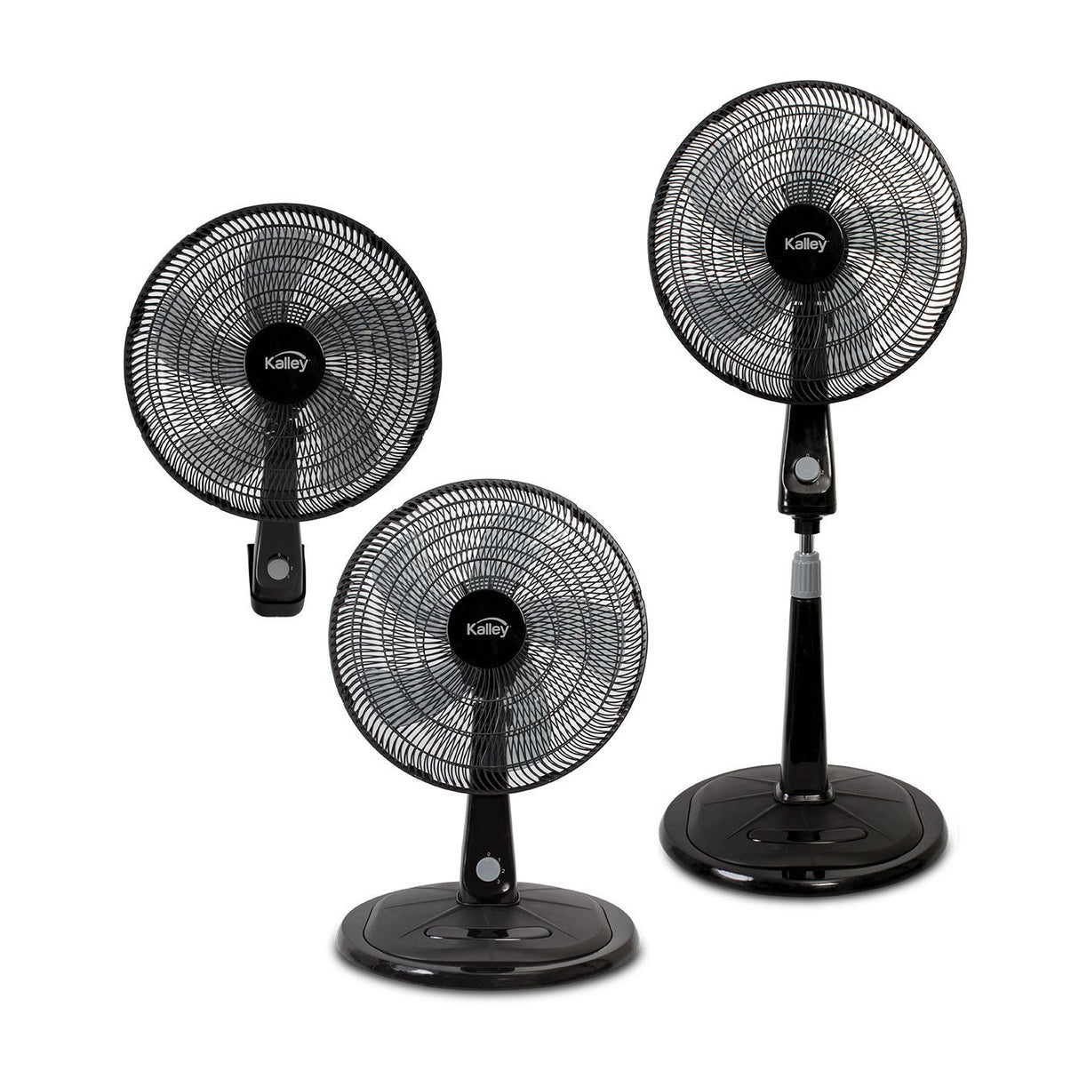 Ventilador 3 en 1 Negro 51.8x132cm de Tres Velocidades con Oscilación - VENTILADORES | Bylmo