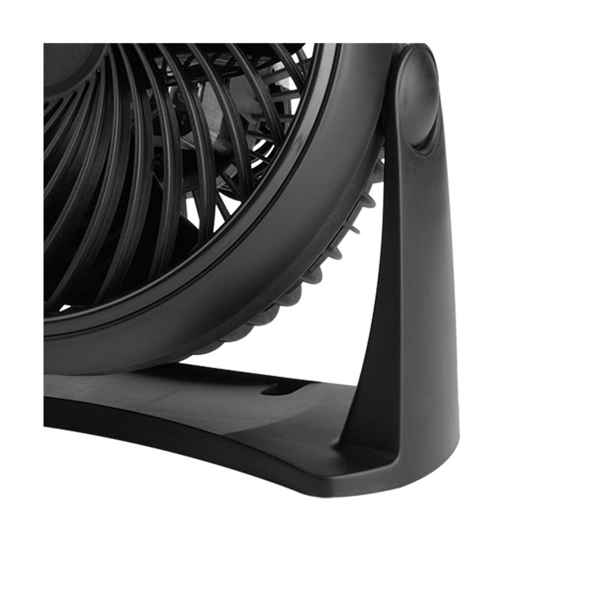 Ventilador de Mesa Negro 27x26.2cm de Tres Velocidades sin Oscilación - VENTILADORES | Bylmo