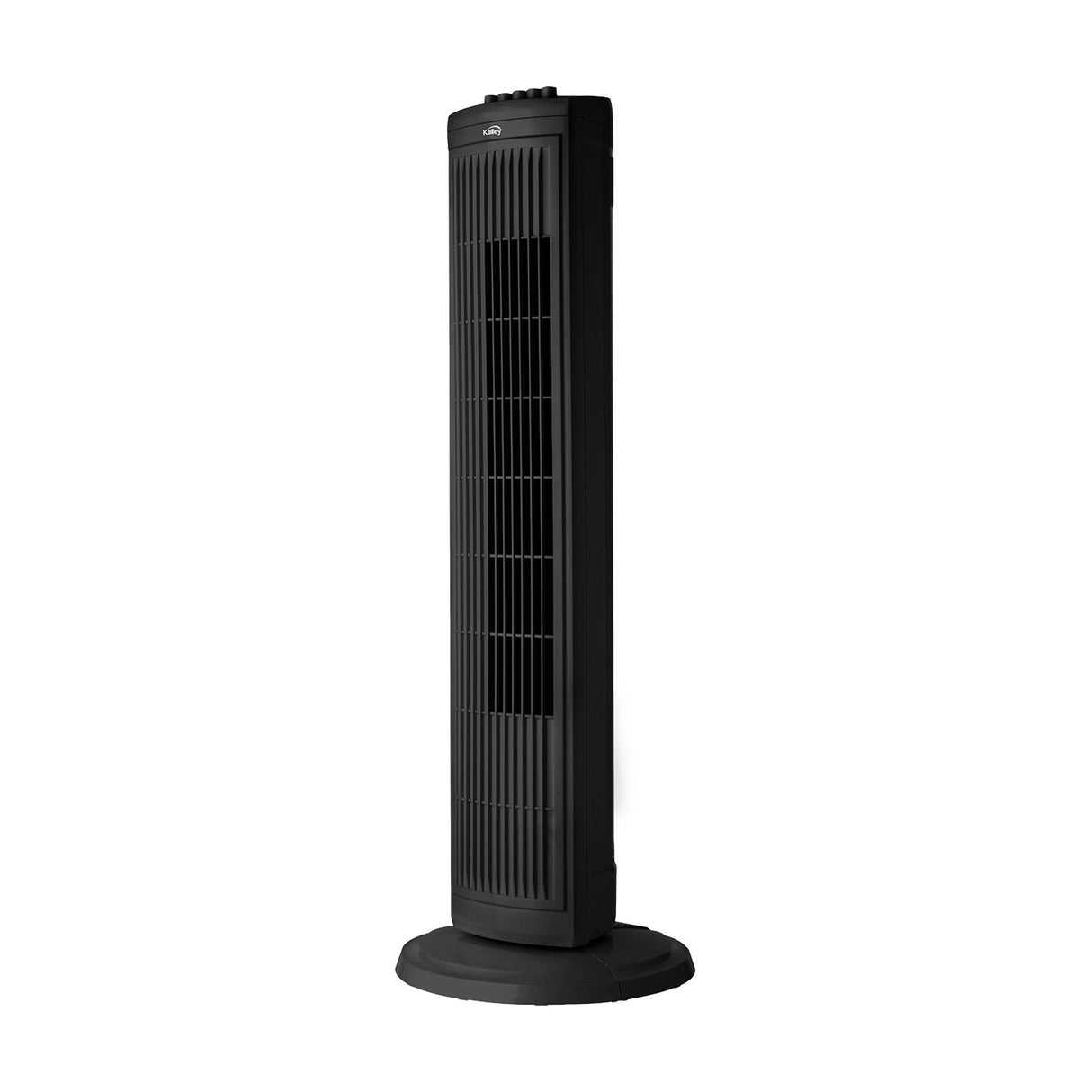 Ventilador de Torre Kalley Negro 26x76.6cm de Tres Velocidades con Oscilación y con Temporizador - VENTILADORES | Bylmo