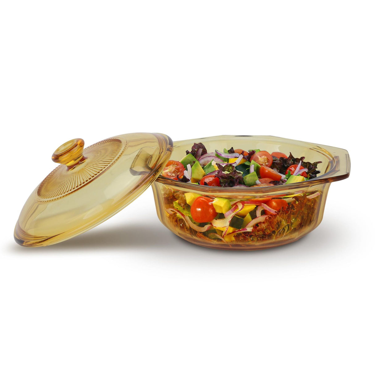 Olla Alta Transparente 18x11cm De 1 Litros Apta para Inducción con Mango de Vidrio - OLLAS Y SARTENES | Bylmo