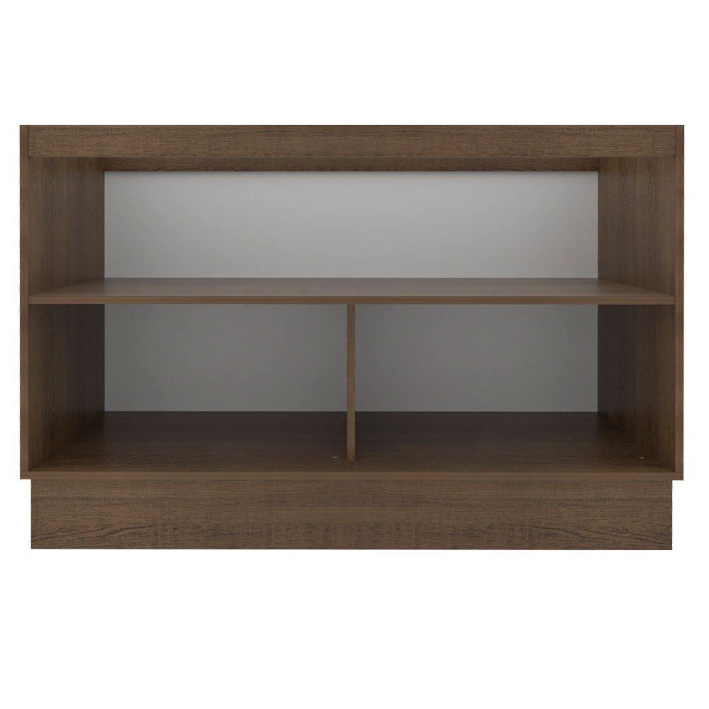 Mueble Inferior de Cocina Glamy Marron 120x81cm sin Mesón sin Estufa y sin Cajones - MUEBLES INFERIORES DE COCINA | Bylmo