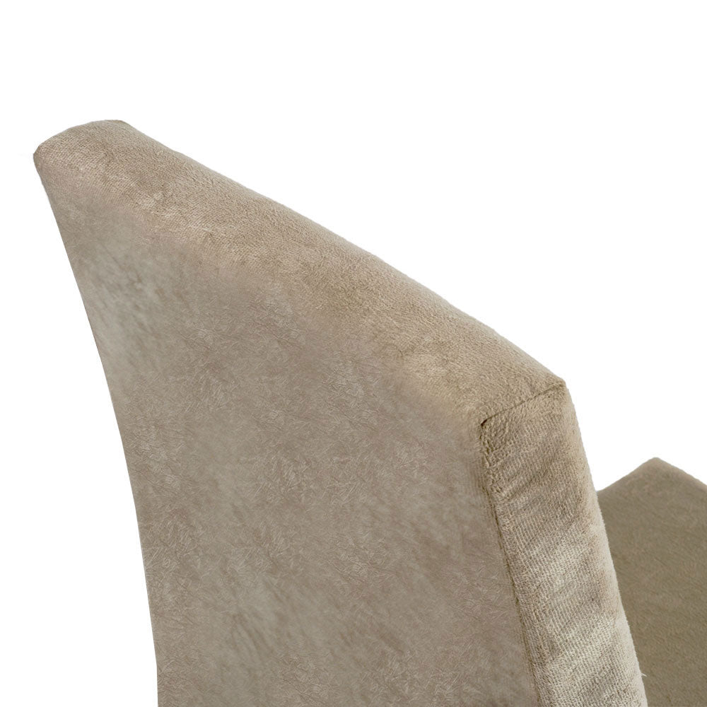 Kit x 2 Sillas Comedor Marron y Beige 45x94cm con Espaldar y de Asiento Cuadrado - SILLAS Y BUTACOS | Bylmo