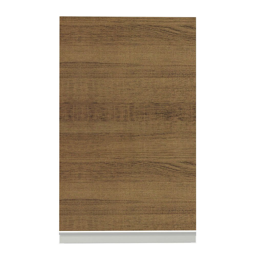 Gabinete de Cocina Glamy Blanco y Marron 40x66cm Flotante con Una Puerta - ALACENAS Y MUEBLES MICROONDAS | Bylmo