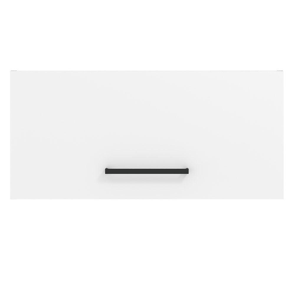 Gabinete de Cocina Agata Blanco 70x33cm Flotante con Una Puerta - ALACENAS Y MUEBLES MICROONDAS | Bylmo