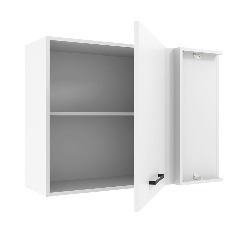 Gabinete de Cocina Agata Blanco 94x66cm Flotante con Una Puerta - ALACENAS Y MUEBLES MICROONDAS | Bylmo