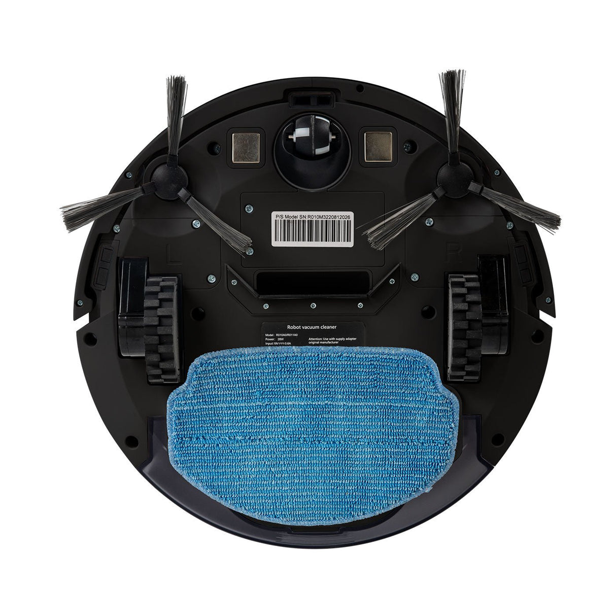 Aspiradora Robótica Negro 29.5x7.8cm de 0.3 Litros con Dos Velocidades - ASPIRADORAS | Bylmo