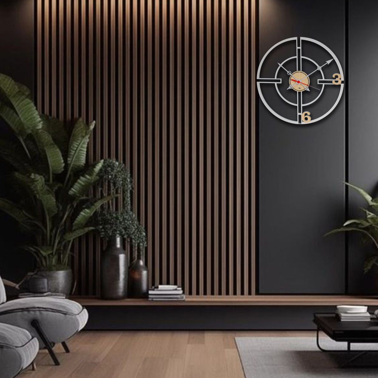 Reloj de Pared Frugal Blanco 31x31cm Circular Analogo de Baterias - RELOJES | Bylmo