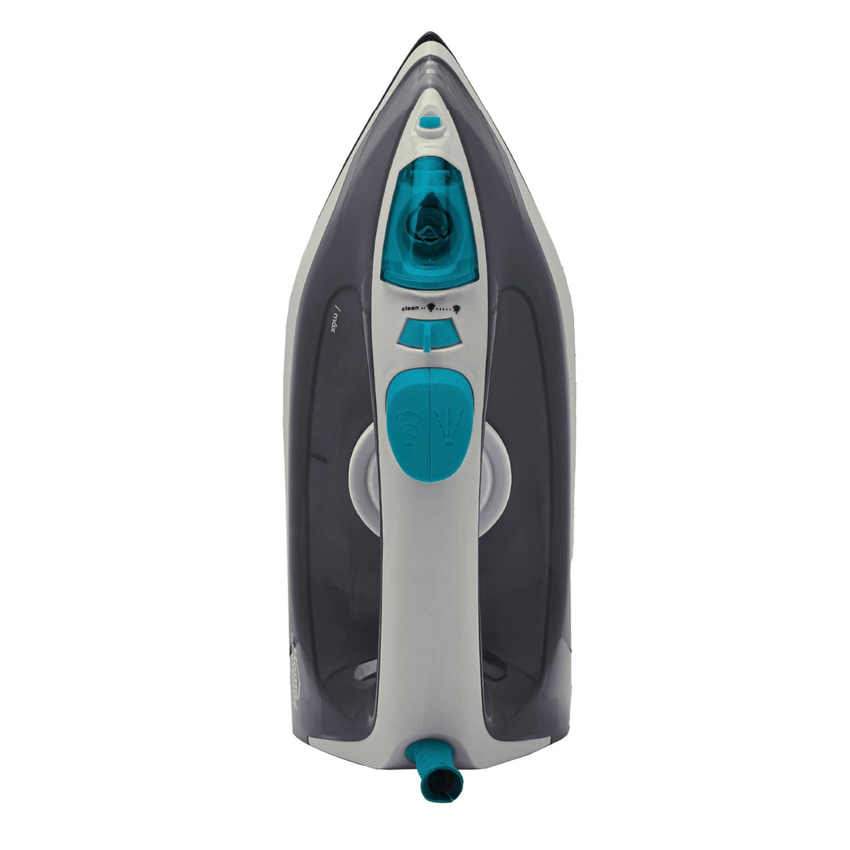 Plancha Gris y Azul Turquesa 11.3x14cm con Vapor y Dispensaodor y Rociador de Agua - PLANCHAS | Bylmo