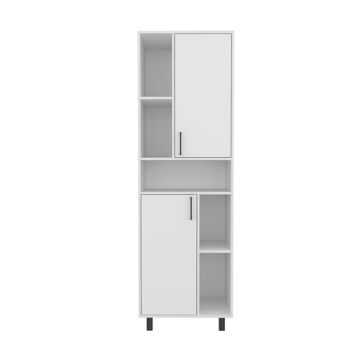 Alacena Bryce Blanco x39.6cm con Dos Puertas y con Patas - ALACENAS Y MUEBLES MICROONDAS | Bylmo
