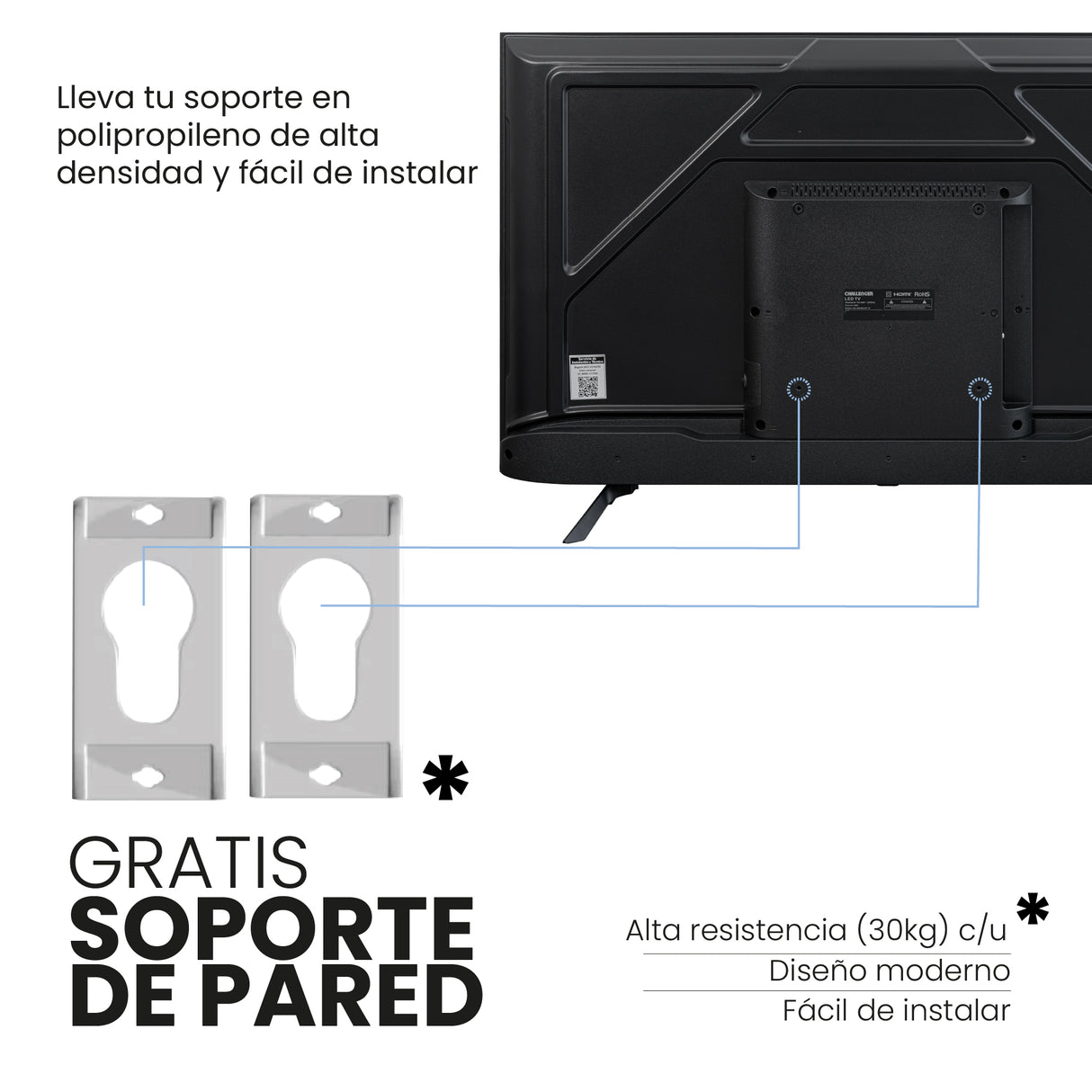 Televisor Led Smart Google 108.3x61cm de 43 Pulgadas FULL HD 1080P Con Wifi Integrado y Con Bluetooth - TELEVISORES | Bylmo