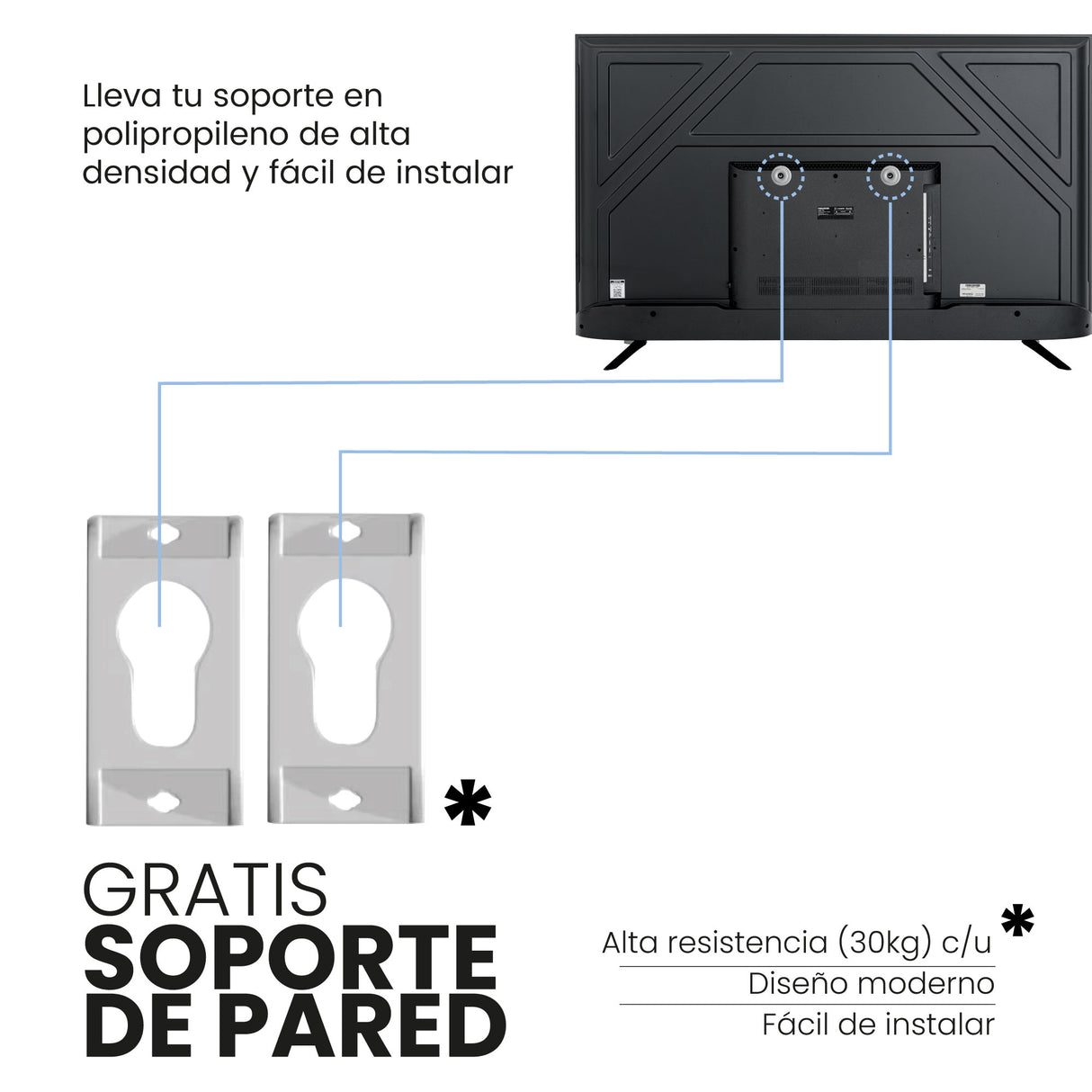 Televisor Led Smart Google 144.5x83.3cm de 65 Pulgadas 4K 2160P Con Wifi Integrado y Con Bluetooth - TELEVISORES | Bylmo