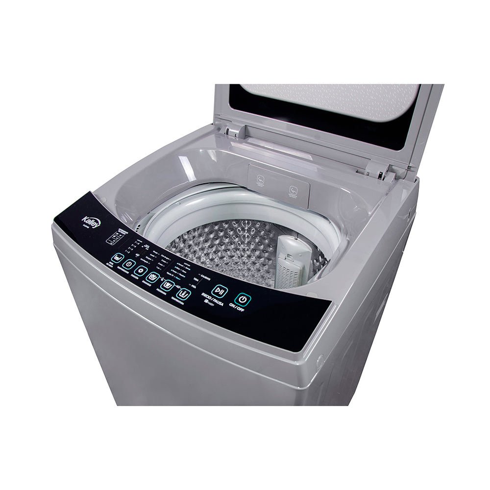 Lavadora Gris 60.1x100cm con Pantalla Digital para 16 Kilogramos - LAVADORAS Y SECADORAS | Bylmo