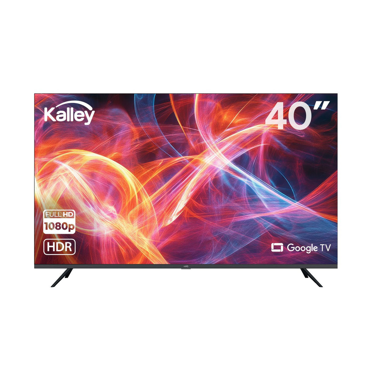 Televisor Kalley Smart LED Full HD 40 Pulgadas Google Negro 102.5x60.5cm con Wifi Integrado y con Bluetooth - TELEVISORES | Bylmo