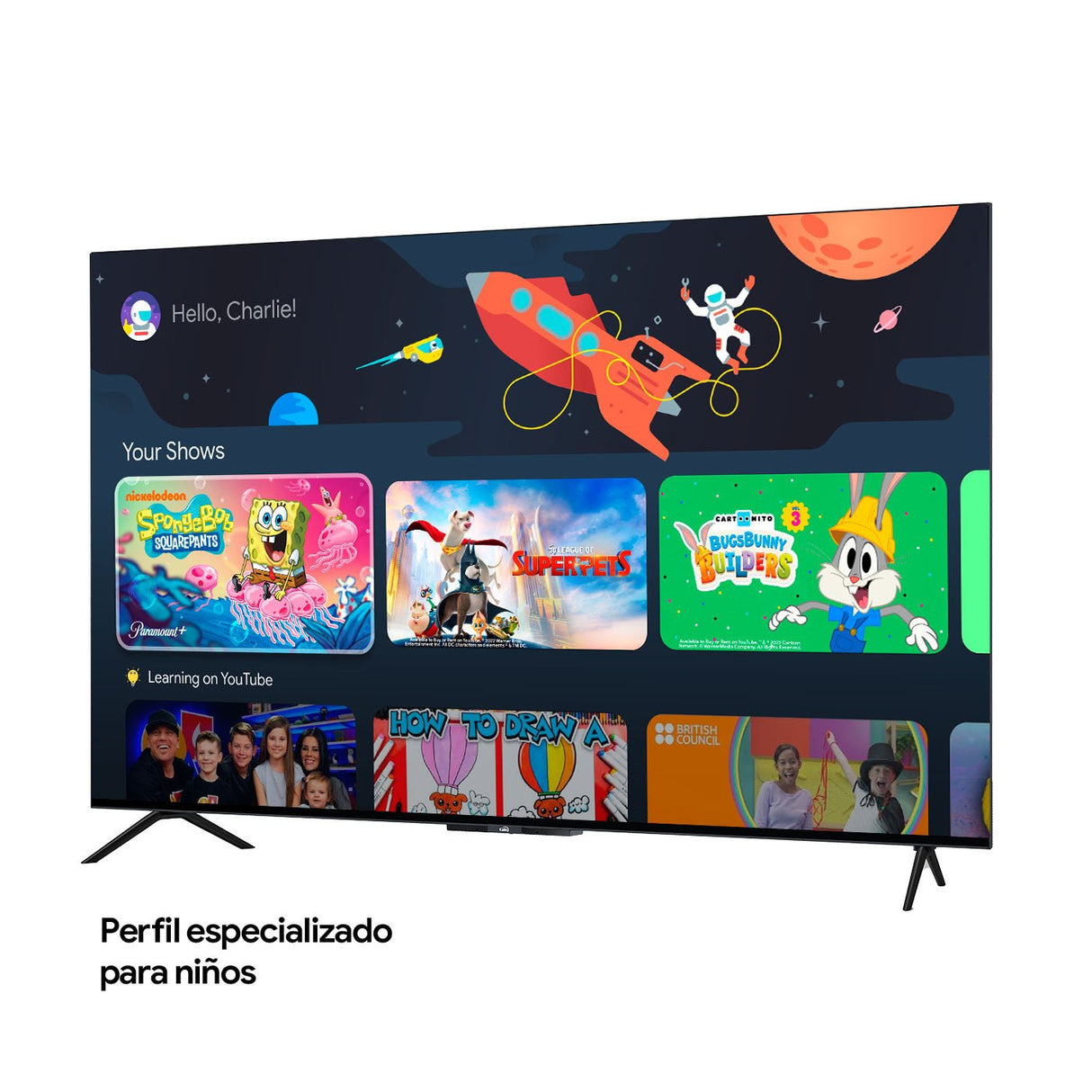 Televisor Kalley Smart QLED 4K 55 Pulgadas Google Negro 135x83cm con Wifi Integrado y con Bluetooth - TELEVISORES | Bylmo