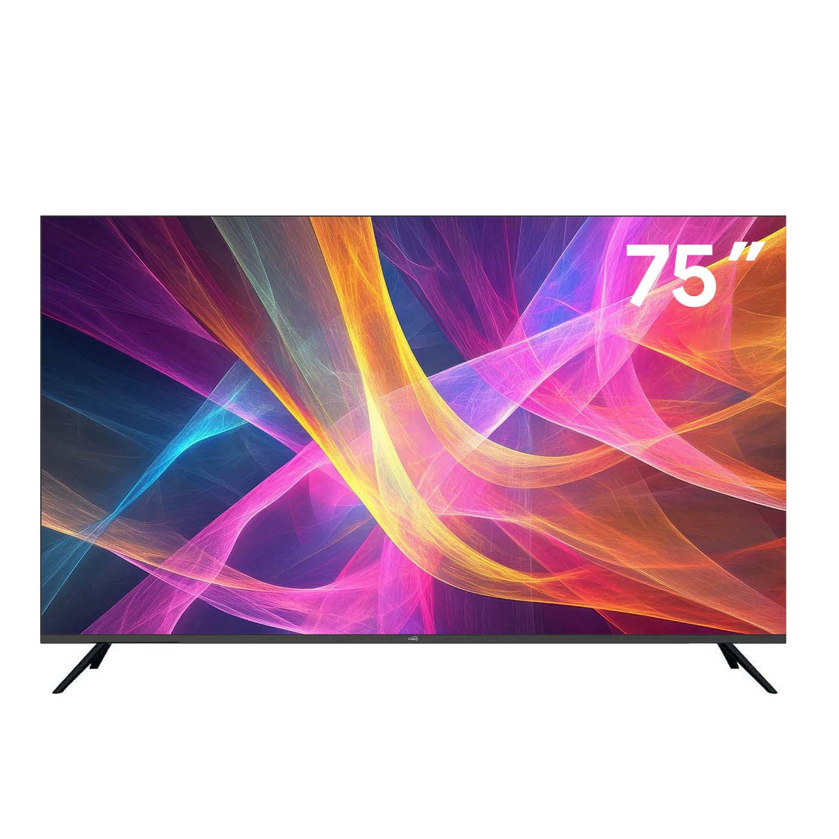 Televisor Kalley Smart QLED 4K 75 Pulgadas Google Negro 184x110.3cm con Wifi Integrado y con Bluetooth - TELEVISORES | Bylmo