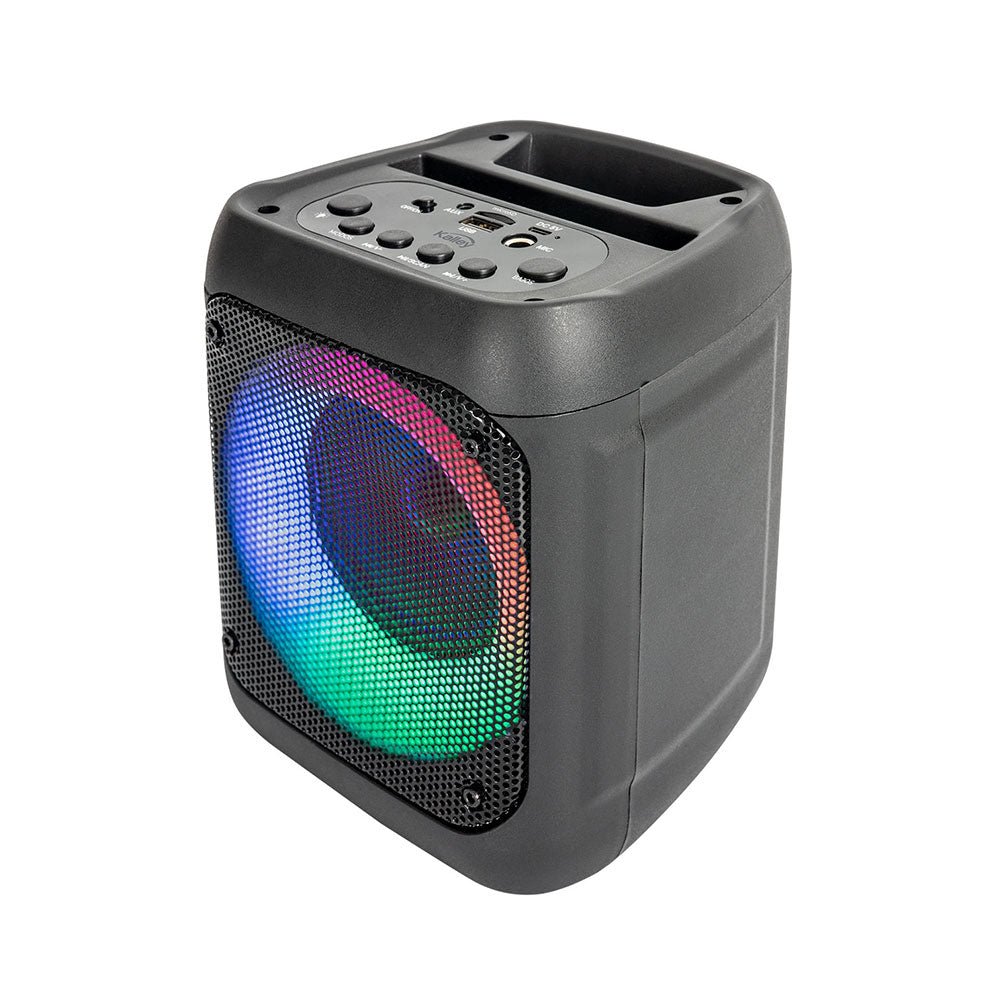 Parlante Kalley Negro 16.5x20cm con Bluetooth - PARLANTES | Bylmo