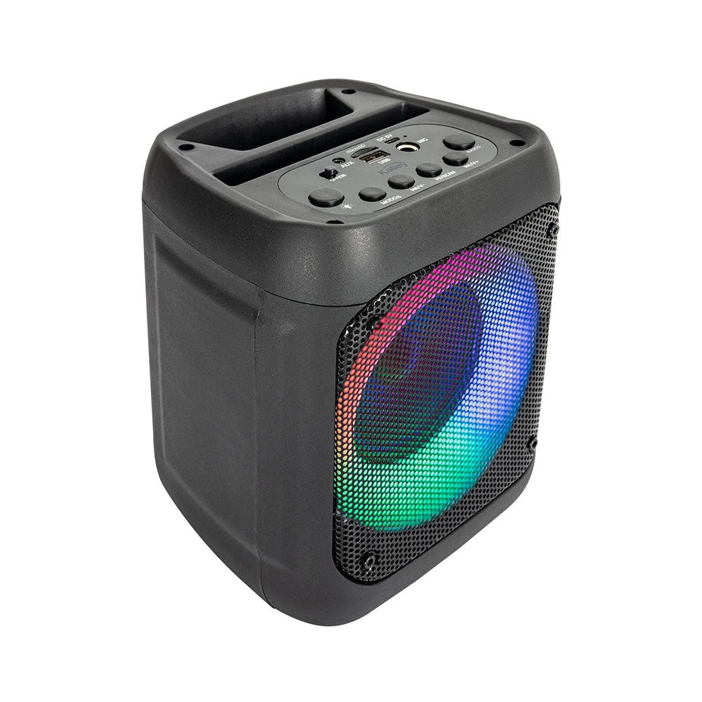 Parlante Kalley Negro 16.5x20cm con Bluetooth - PARLANTES | Bylmo