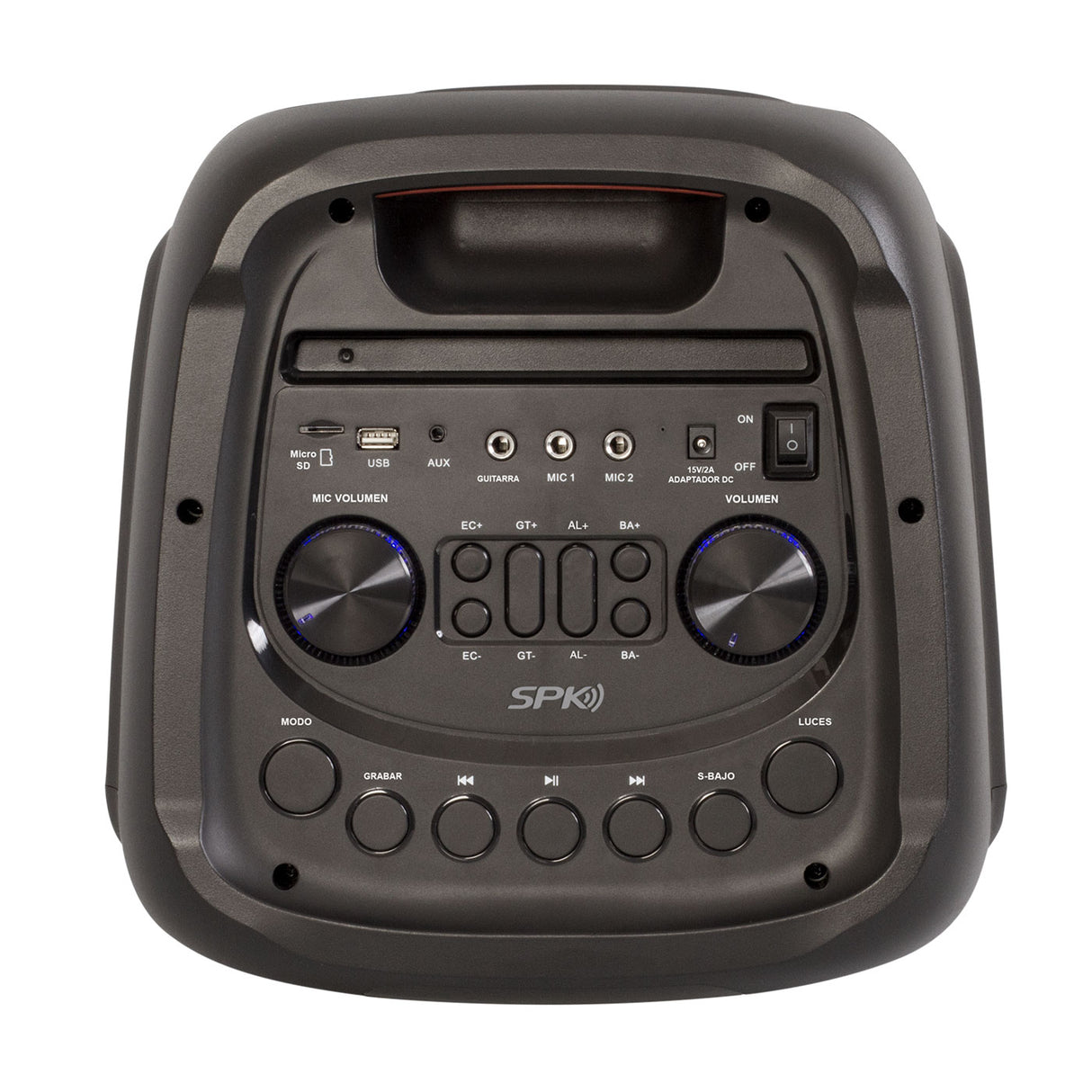 Parlante Kalley Negro 32.5x69.2cm con Bluetooth - PARLANTES | Bylmo