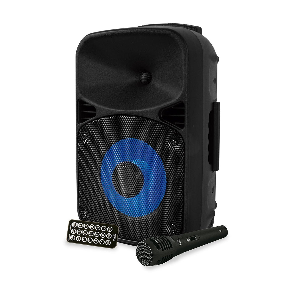 Parlante Kalley Negro 25.2x40cm con Bluetooth y con Control Remoto - PARLANTES | Bylmo