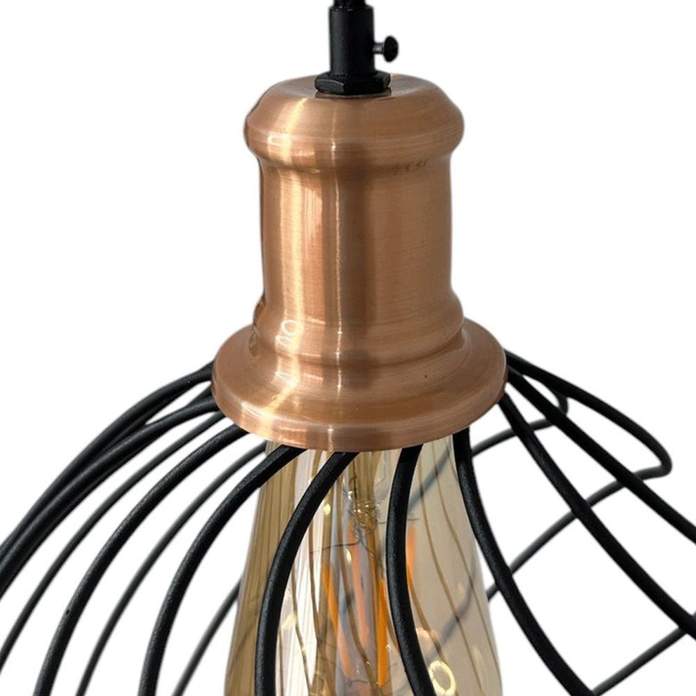 Lámpara de Techo Led Negro 23x33cm Ajustable de Una Luz - LAMPARAS DE TECHO | Bylmo