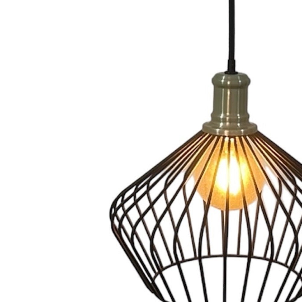 Set x 2 Lámparas de Techo Led Negro 27x25cm Ajustable de Una Luz - LAMPARAS DE TECHO | Bylmo