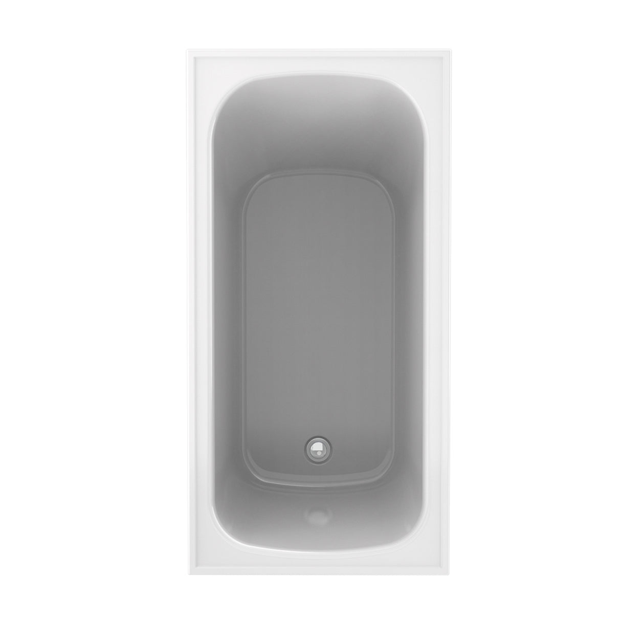 Bañera Ovalado Eco Blanco 140x55cm Para Empotrar para Una Persona - BANHERAS E HIDROMASAJES | Bylmo