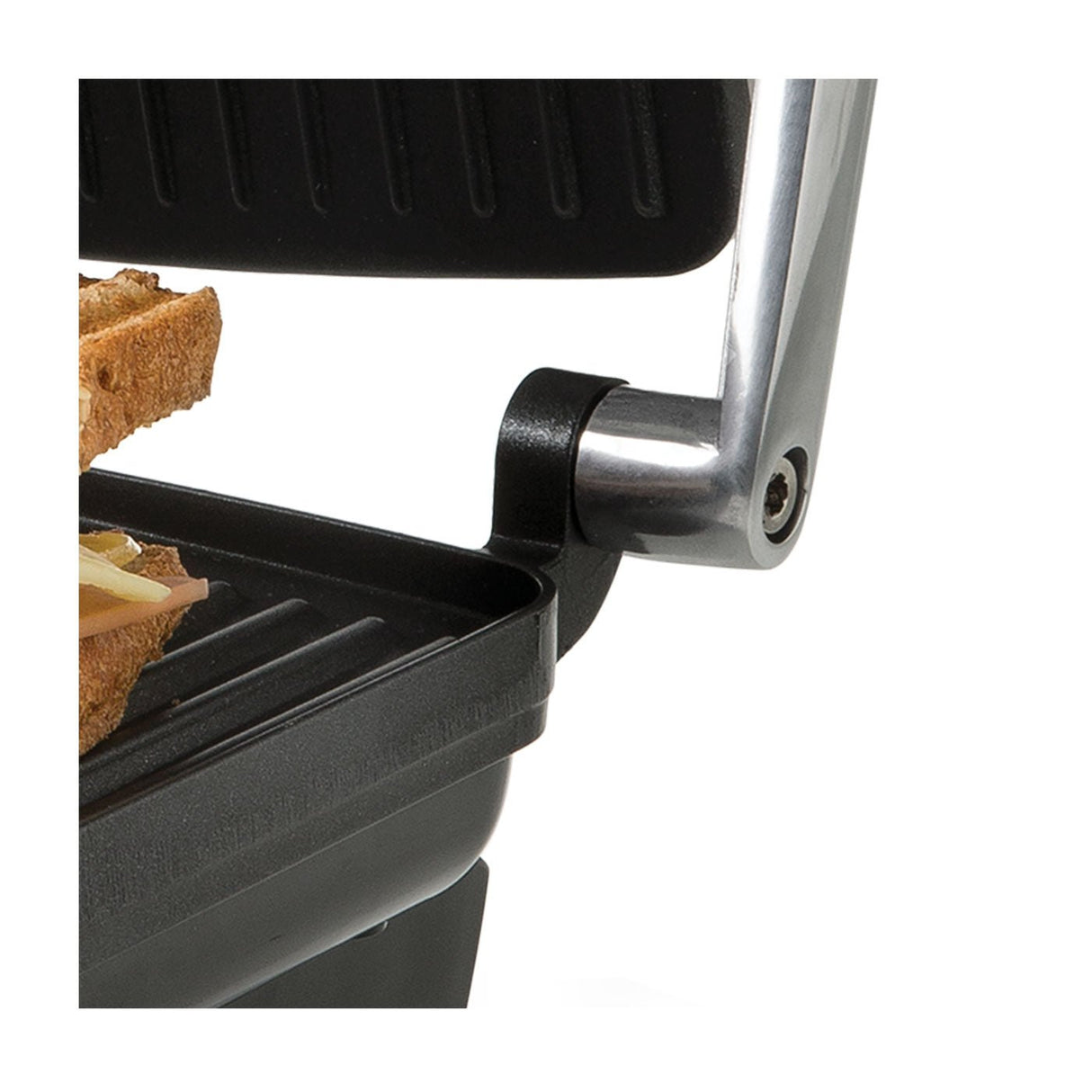 Asador Kalley Negro y Gris 32x27.5cm Electrico Portable con Colector de Grasa - ASADORES | Bylmo