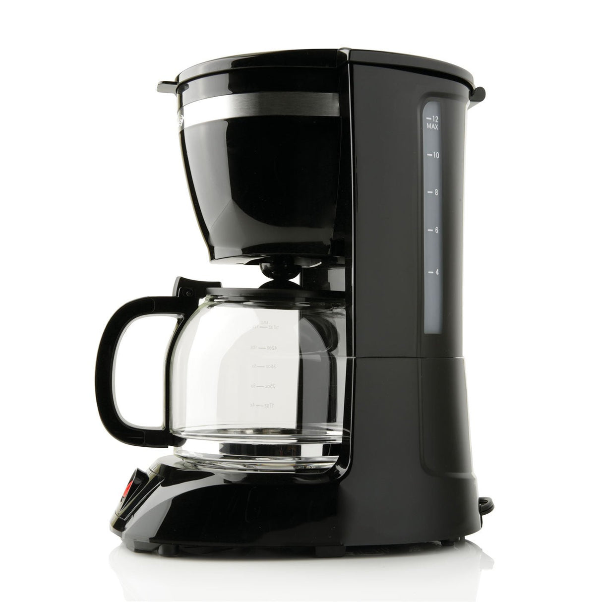 Cafetera Eléctrica Kalley Negro 26.2x33.1cm para Café Molido con Sistema Antigoteo para 12 tazas - CAFETERAS ELECTRICAS | Bylmo