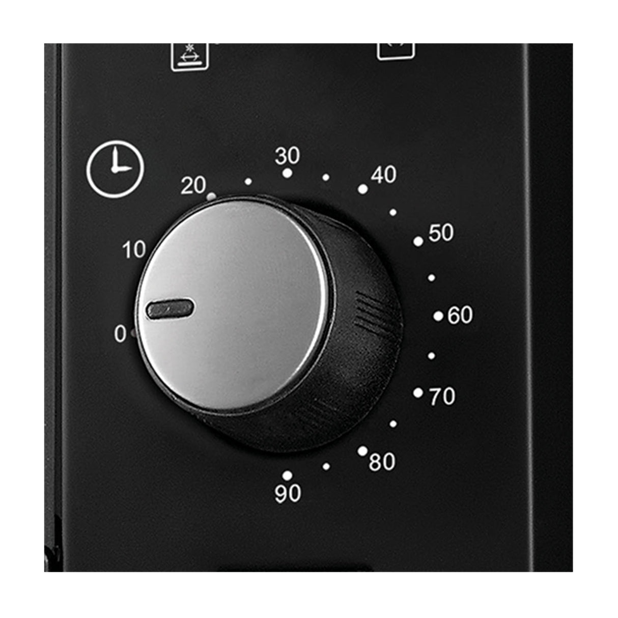 Horno Tostador Kalley Negro 47.5x29.6cm con Cinco Funciones Preconfiguradas y con Temporizador - HORNOS TOSTADORES | Bylmo