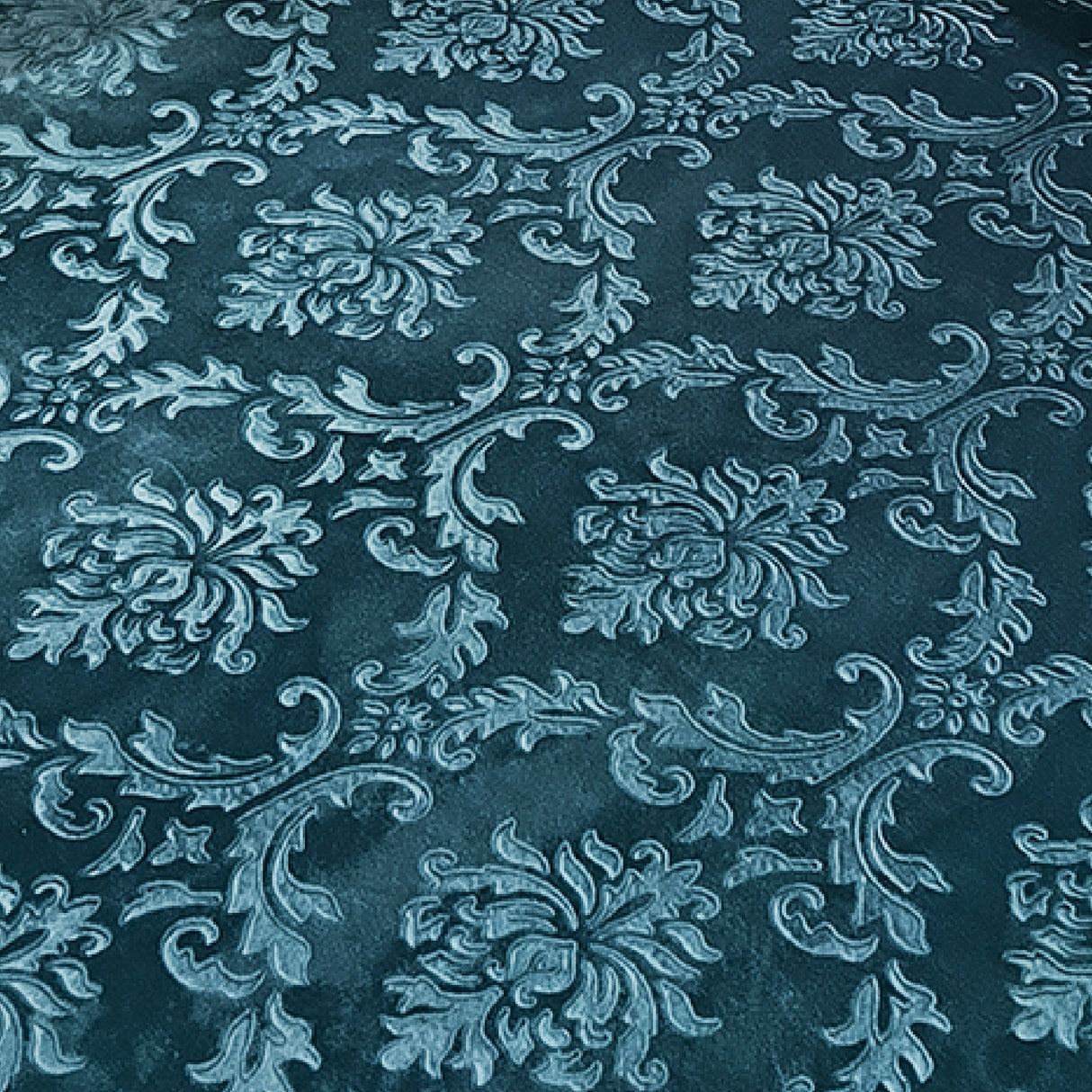 Tapete de Sala Flores Azul 200x150cm Clásico Rectangular Suave - TAPETES Y ALFOMBRAS | Bylmo