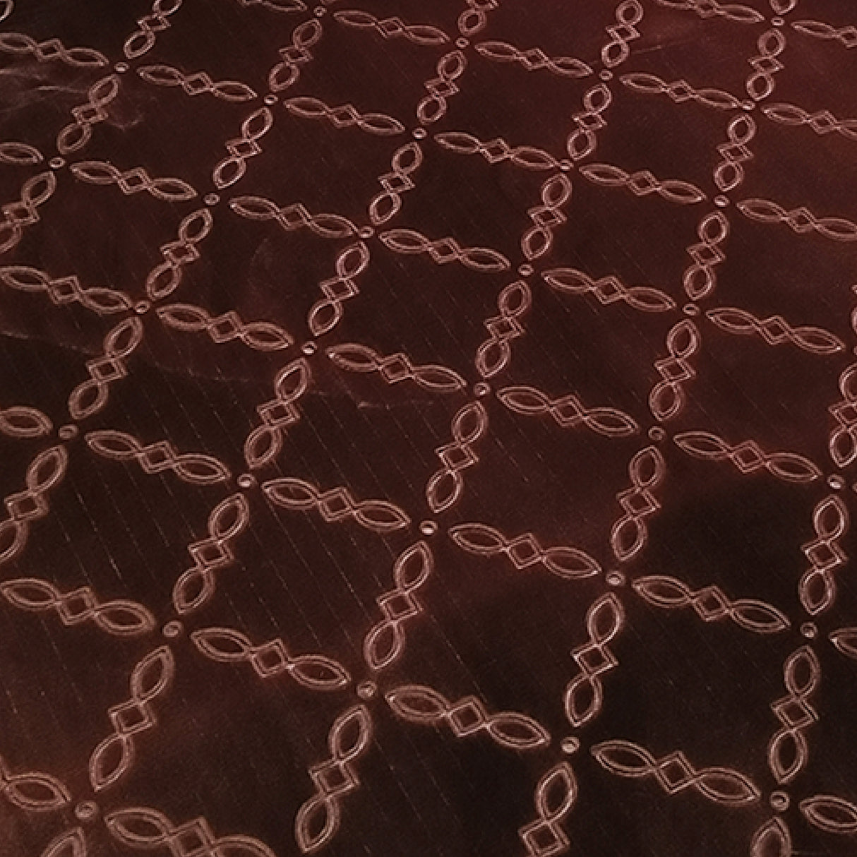 Tapete de Sala Rombos Cafe 200x150cm Clásico Rectangular Suave - TAPETES Y ALFOMBRAS | Bylmo