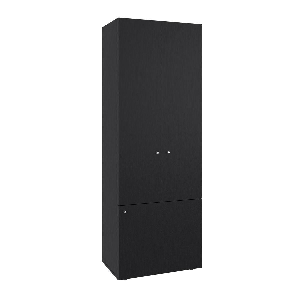 Closet Tuhogar Wengue 60x170cm con Cuatro Compartimientos y con Tres Puertas - CLOSETS | Bylmo