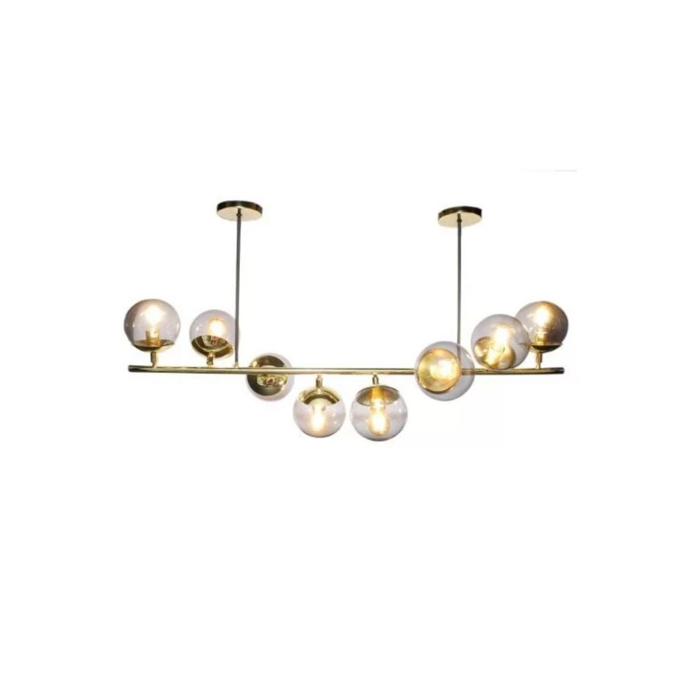 Lámpara de Techo Colgante Fontein Dorado 13x32cm Ajustable con Bombilla LED - LAMPARAS DE TECHO | Bylmo